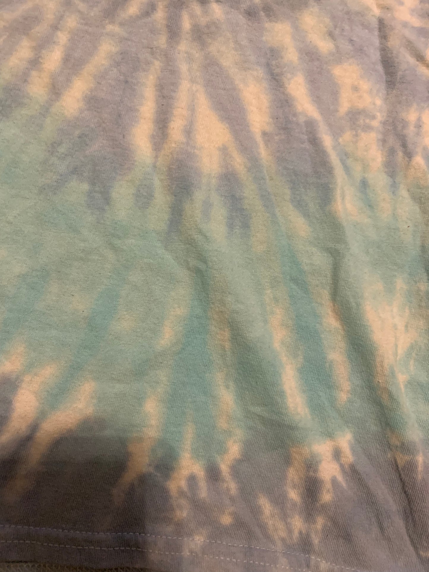 Vintage Y2K Santa Cruz Tie Dye Skater Tee Shirt