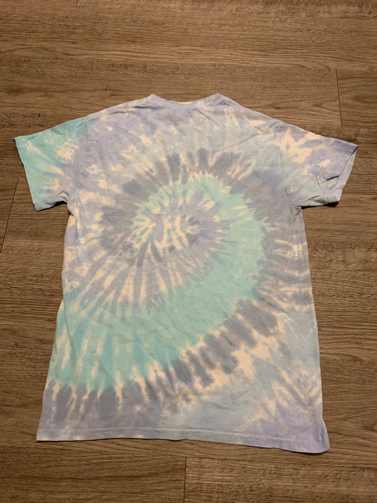Vintage Y2K Santa Cruz Tie Dye Skater Tee Shirt