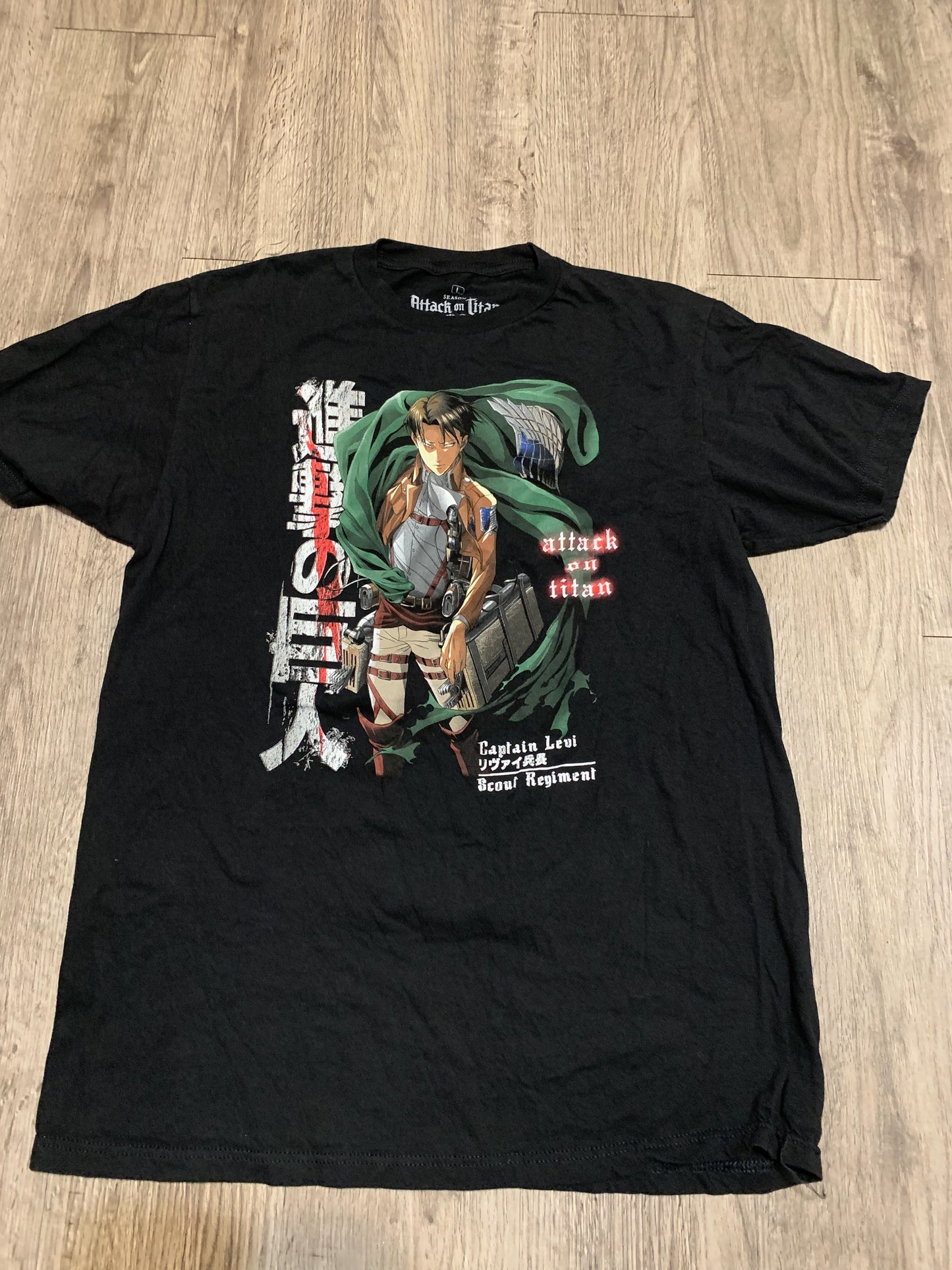 Attack On Titan Captain Levi Season 3 Tee Shirt