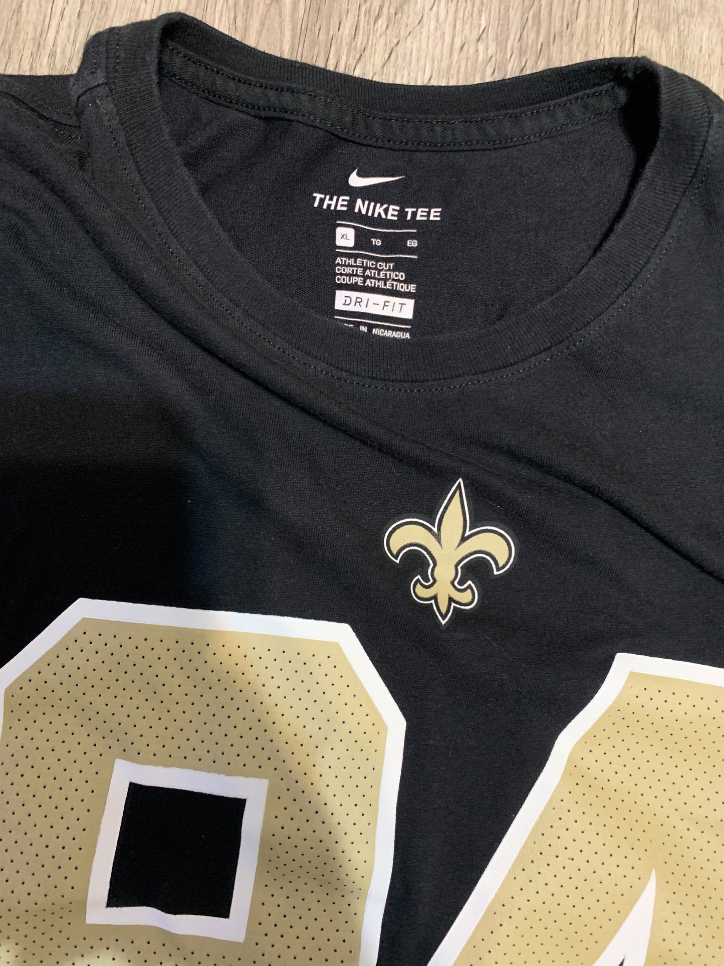 Cam Jordan New Orleans Saints Nike Dri Fit Jersey Tee Shirt
