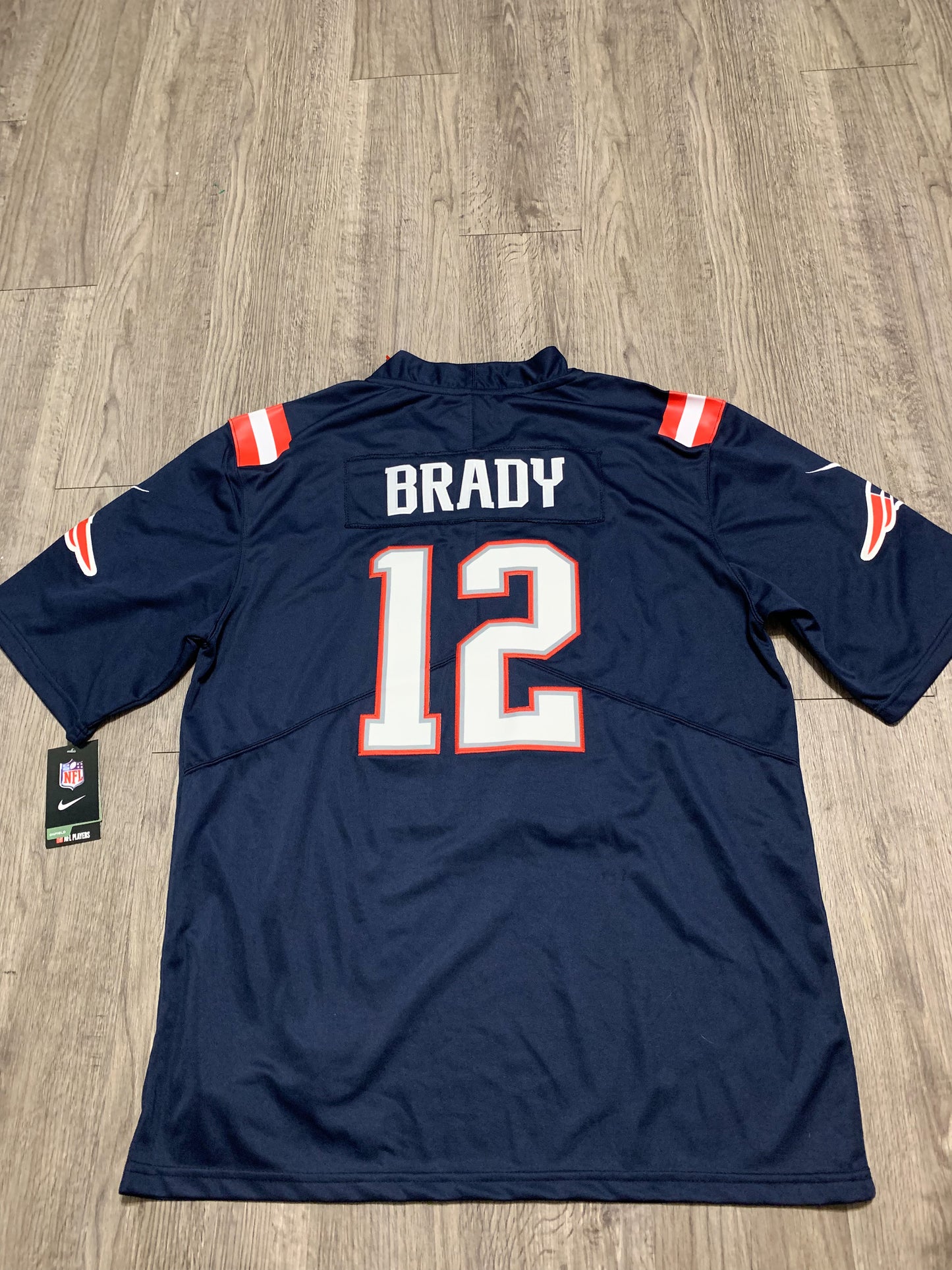 Tom Brady New England Patriots On Field Nike Jersey