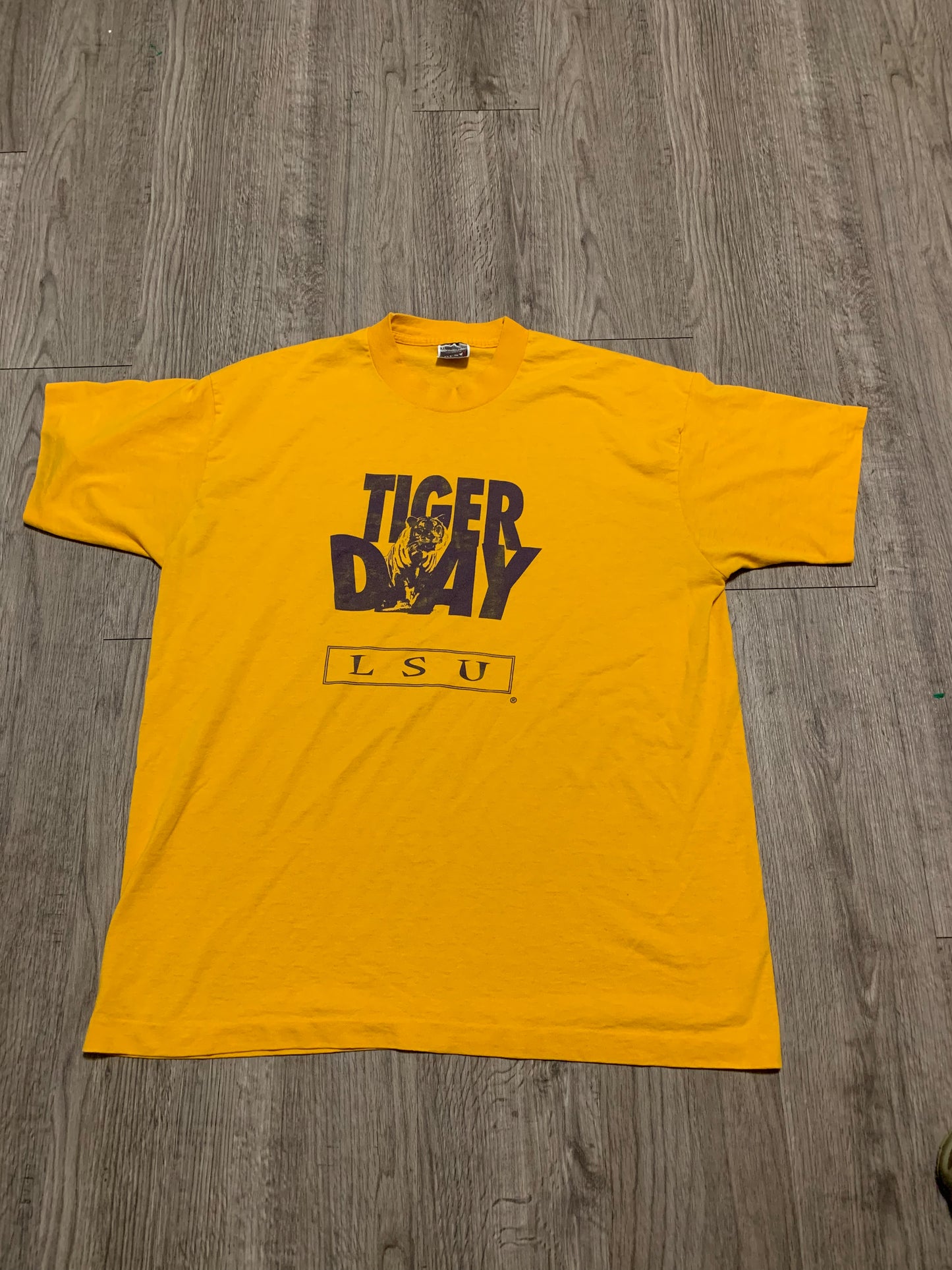Vintage LSU University Tiger Day Tee Shirt