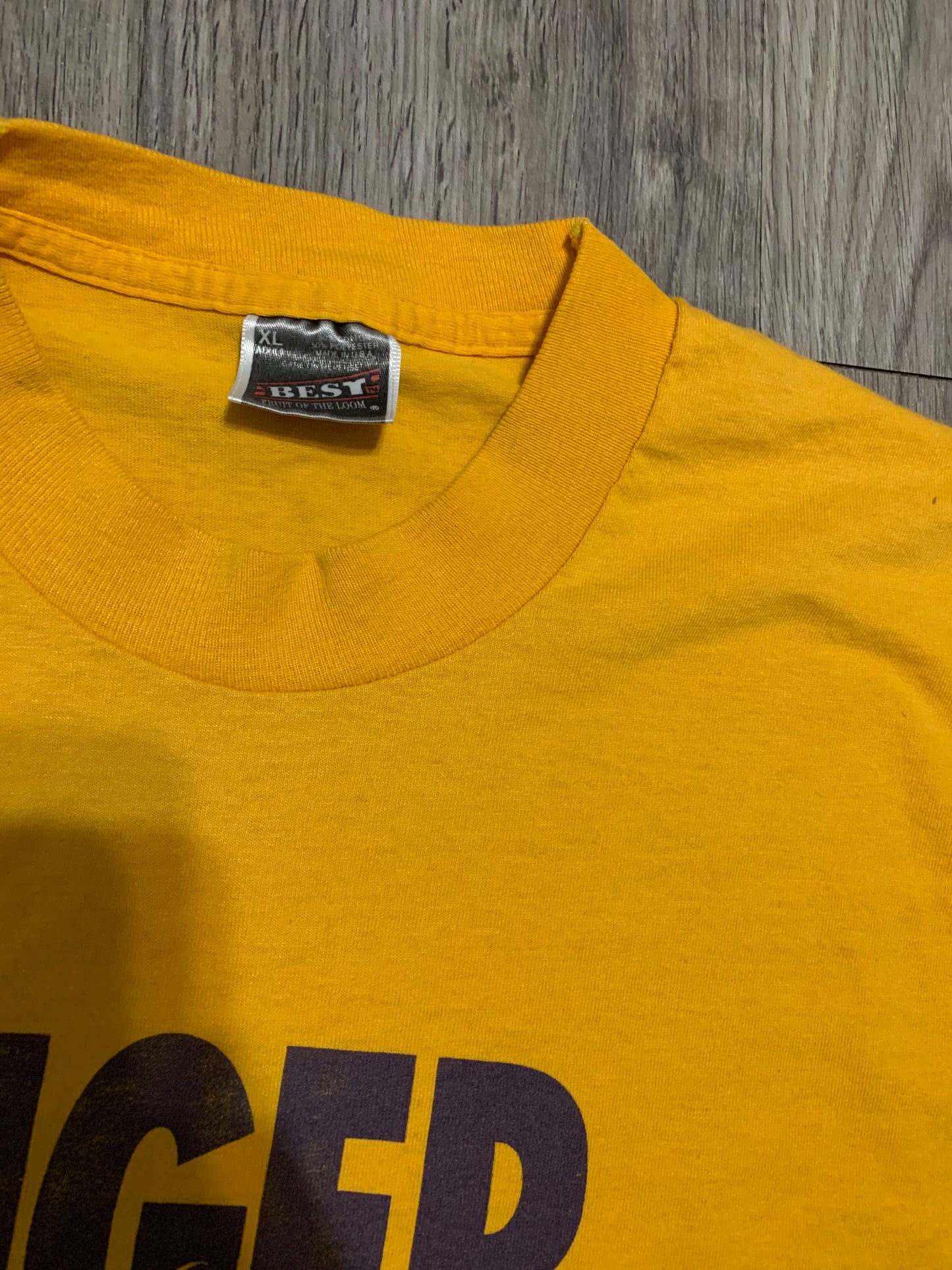 Vintage LSU University Tiger Day Tee Shirt