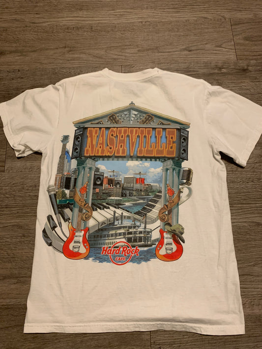 Y2K Nashville Tennessee Hard Rock Cafe Tee Shirt