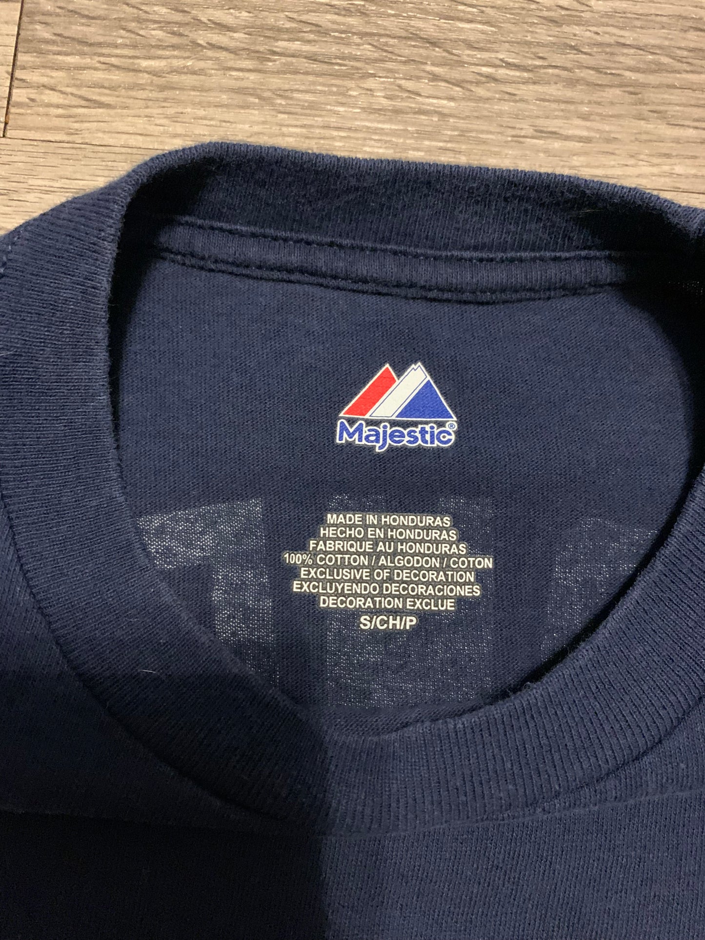 Vintage Y2K Majestic MLB Atlanta Braves Chipper Jones Baseball Tee Shirt