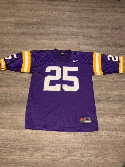 Vintage Y2K LSU Tigers Nike Team Football Jersey Number 25