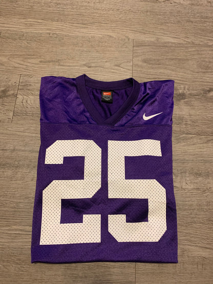 Vintage Y2K LSU Tigers Nike Team Football Jersey Number 25