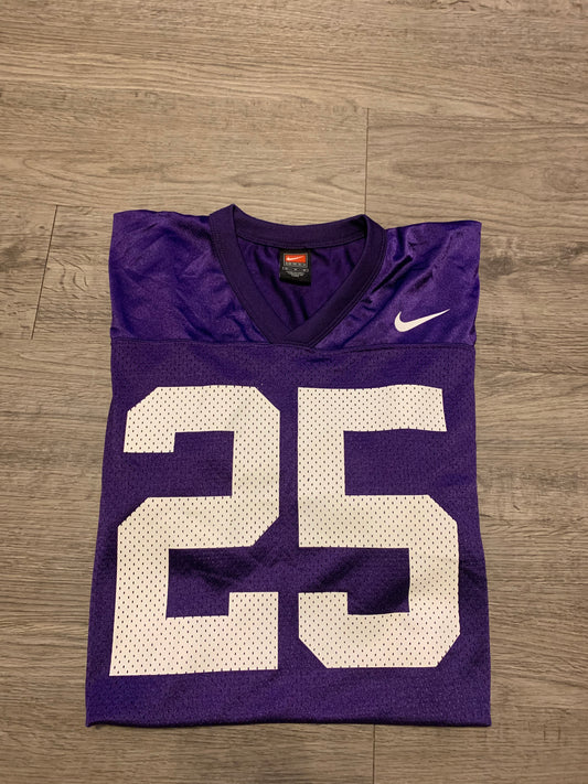 Vintage Y2K LSU Tigers Nike Team Football Jersey Number 25