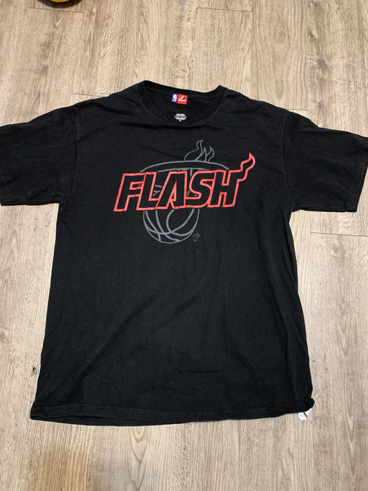 Vintage Y2K NBA Majestic Dwayne Wade Flash Tee Shirt