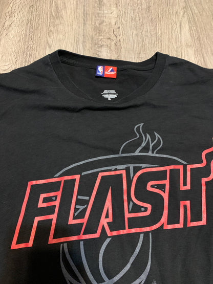 Vintage Y2K NBA Majestic Dwayne Wade Flash Tee Shirt