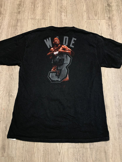 Vintage Y2K NBA Majestic Dwayne Wade Flash Tee Shirt