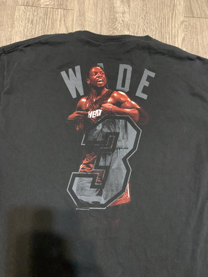 Vintage Y2K NBA Majestic Dwayne Wade Flash Tee Shirt