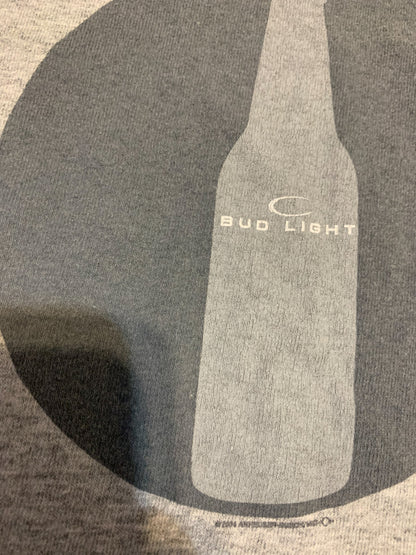 Vintage Y2K 2004 Bud Light Logo Tee Shirt