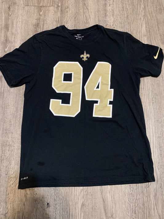 Cam Jordan New Orleans Saints Nike Dri Fit Jersey Tee Shirt
