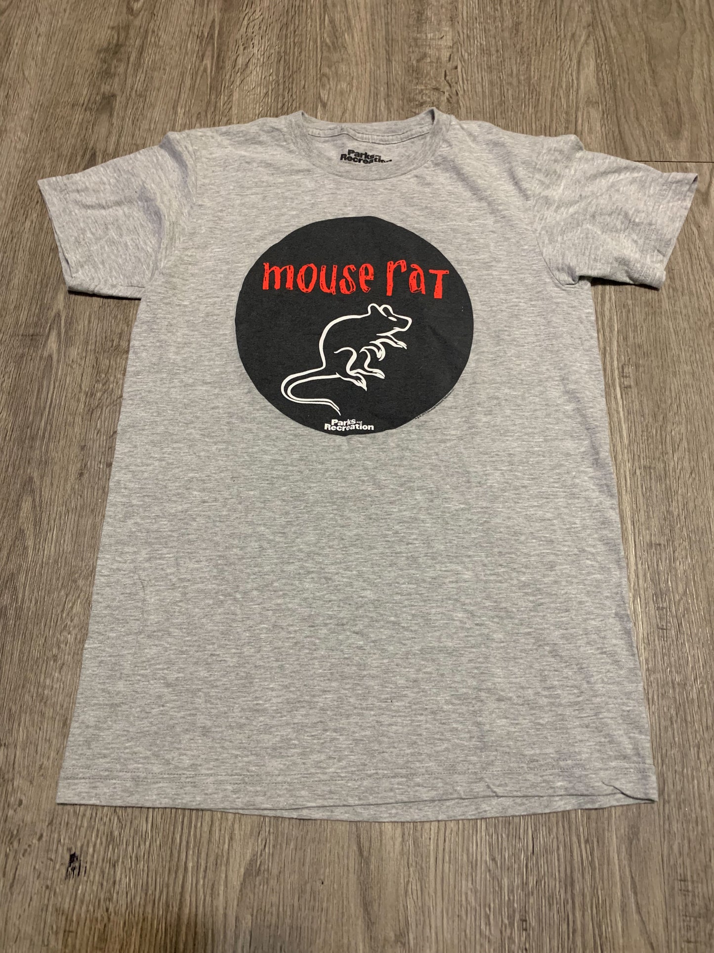 2015 Ripple Junction Mouse Rat Parks And Recreation Tee Shirt