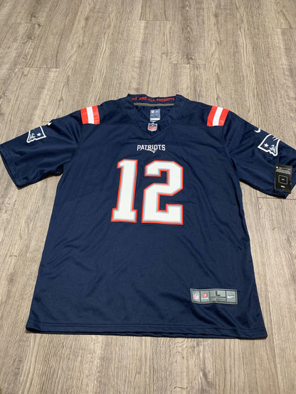 Tom Brady New England Patriots On Field Nike Jersey