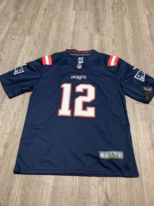 Tom Brady New England Patriots On Field Nike Jersey